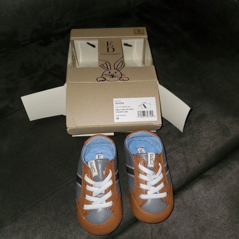 Size 3 infant Ellen Degeneres shoes - Picture 2 of 3